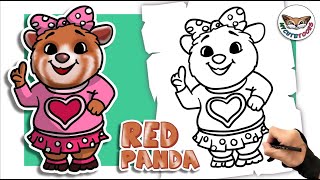 How to Draw a Red Panda | Sing
