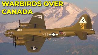 Warbirds over Canada  F8F, F6F-5N ,B-17F, P-40, P-51, F4U-7 #aviation