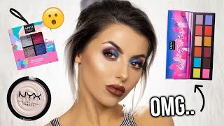 TESTING NEW NYX MAKEUP! SUGAR TRIP COLLECTION + MORE! FIRST IMPRESSIONS + REVIEW