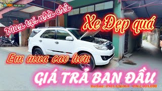 Mua tại nhà chủ chiếc Xe siêu đẹp Toyota Fortuner 2014 Spotive TRD 1 cầu số tự động