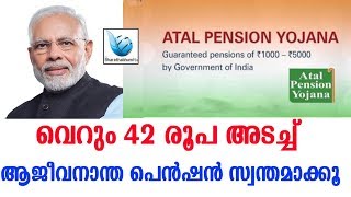 അടല്‍ പെന്‍ഷന്‍ യോജനയെക്കുറിച്ചറിയാം|MODISARKAR|BJP|ADALPENSION