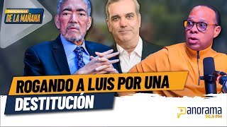 Alfredo de la Cruz habla destitución de Miguel Mejía: un llamado a la responsabilidad en el gobierno