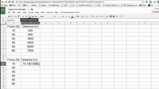 Google Sheets Basic Data Manipulation