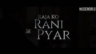 Dil Bechara Song - Raja Ko Rani Se Pyar | Sushant Singh Rajput | Sanjana Sanghi | Dil Bechara
