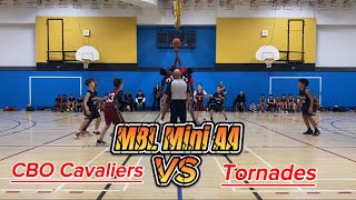 CBO Cavaliers VS Tornades (MBL Mini AA - November 10, 2024)