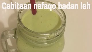 Avocado Milkshake | Cabitaan nafaqo badan leh