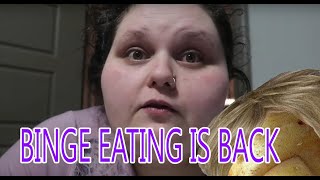 Amberlynn's cries because blind people exist and claims her binge-eating disorder is back...