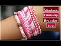 5 Handmade Friendship Bracelets Ideas| How To Make Thread Bracelet At Home |DIY Jewelry|Creation&you