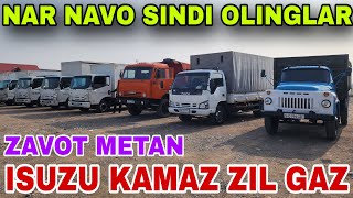 6 DEKABR QOQON MASHINA BOZORIDA ZAVOTSKOY METANLI ISUZULAR BORTLI TETLI ISUZULAR