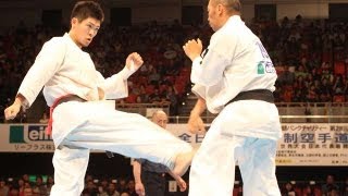 ‪【新極真会】第28回全日本ウエイト制大会 重‪量級準々決勝 1 SHINKYOKUSHIN