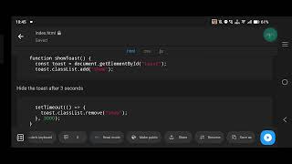 Toast Notification Example with JavaScript | Simple & Customizable Alert System