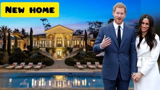 PRINCE HARRY AND MEGHAN MARKLE AT THEIR NEW MANSION IN HOPE RANCH CALIFORNIA