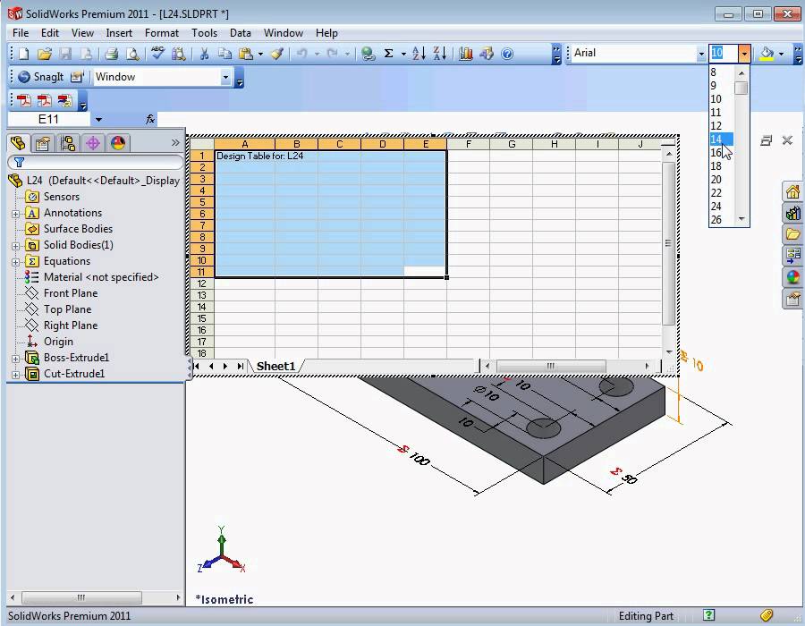 Solidworks Tutorial Configuring A Global Variable Youtube Solidworks Tutorial Configuring A Global Variable Youtube