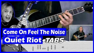 How To Play Come On Feel The Noise On Guitar