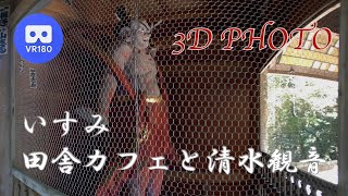 [3D VR180]  いすみ 田舎カフェと清水観音