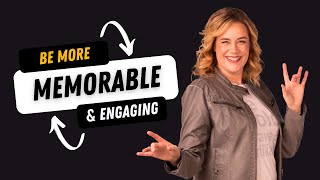 This is How To Be More Memorable and Engaging With People (LIVE)