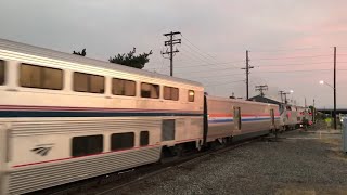 Amtrak California Zephyr Train 6 Arriving @ Denver After Detouring Via UP Overland Route (8/21/20)