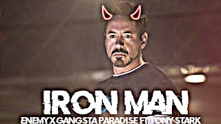 Enemy X Gangsta Paradise ft  Ironman   Ironman Edit   Enemy song status   Alight Motion XML #marvel