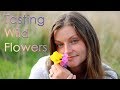 ASMR | 🌷🌼 Eating English Countryside Flowers 🌸🌻