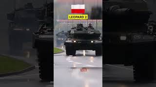 Finally!! Poland also sent "Leopard 2 tanks" to Ukraine #shorts
