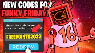 *NEW* ALL WORKING CODES FOR FUNKY FRIDAY IN 2022! ROBLOX FUNKY FRIDAY CODES