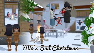 Mio's Sad Christmas 👧😭🎄 | Sad Story | Sakura School Simulator