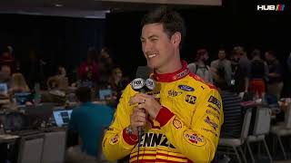 JOEY LOGANO DAYTONA 500 MEDIA DAY - NASCAR RACEHUB