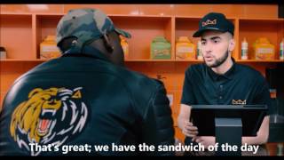 Centrale Bergham Sandwich of the Day (English subtitles) - AL VOLO PROD - El Hadj