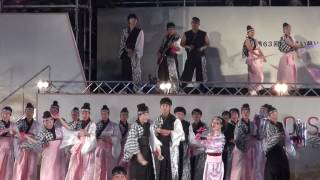 桜 高知中央高等学校 2016本家高知よさこい 前夜祭 mususukunjp