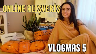 Dev Online Alışverişim, Denemeli/Kombinli Kışlık Ürünler ve Ev Hali Vlog | #vlogmas2024