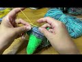 【編み物実況・雑談】つま先から編む靴下（１４）jogless stripes toe up sock knitting【knitting vlog】【作業動画】