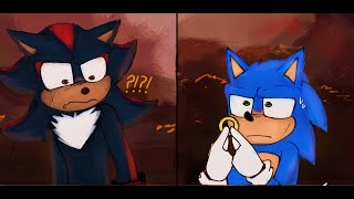 Movie Sonic x Movie Shadow FAILED Proposal!  (Sonic Movie 3 Comic Dub)