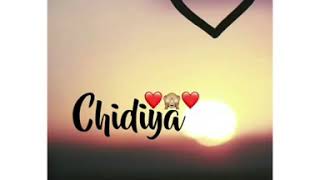Chidiya Song Whatsapp Status Video 🔥🔥🔥|| Chidiya Song Status || Vilan Song Status 🖤