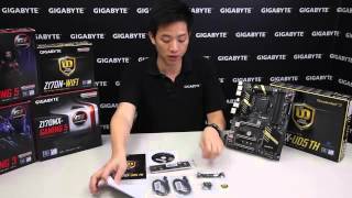 GIGABYTE 100 series GA-Z170X-UD5 TH Motherboard Unboxing \u0026 Overview