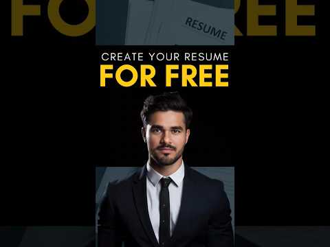 Create an Attractive Resume for Free Free Resume Builder Website