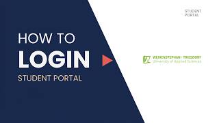 How to Login to Weihenstephan Triesdorf University Portal | Student Login Guide