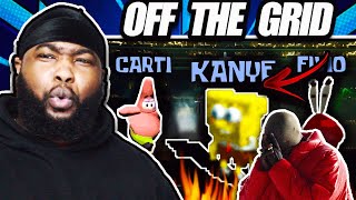 😮🔥BETTER THAN DONDA? | Spongebob Characters rap "Off The Grid" by Kanye West Reaction
