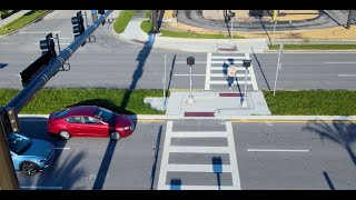 FDOT 4th Street North US 92 Midblock Pedestrian Signals Project Video