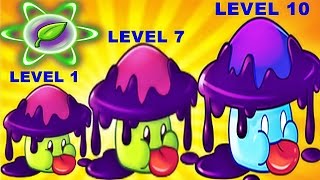 Shadow-shroom Pvz2 Level 1-7-10 Max Level in Plants vs. Zombies 2: Gameplay 2017