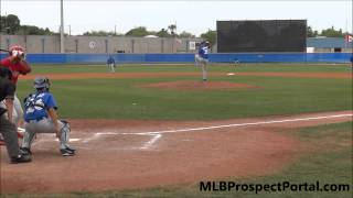 Kendall Graveman strikes out a batter - Oakland Athletics prospect