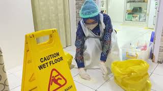 Spill Kit (Penanganan Tumpahan Darah) Klinik Kimia Farma Sukaresmi