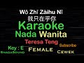 Wo Zhi Zai Hu Ni-我只在乎你-Teresa Teng  邓丽君Karaoke Nada Wanita-Female-Cewek-Perempuan@UcokkuYasir