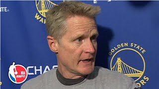 Steve Kerr is concerned about the Warriors' defense  | NBA Sound
