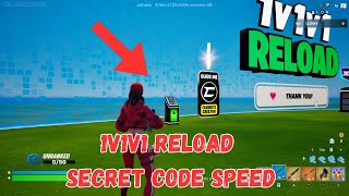 1V1V1 RELOAD ALL SECRET CODE , The SPEED secret code in 1v1v1 reload TUTORIAL