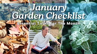 January GARDENING CHECKLIST 🌿 | Must-Do Tasks for a Thriving Garden | She’s A Mad Gardener