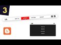 How To Add A Responsive Navbar To Your Blogger Website - Live Blogger