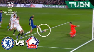 ¡QUÉ FALLA! Havertz vuela su disparo  | Chelsea 0-0 Lille | UEFA Champions League 2022 - Octavos | T