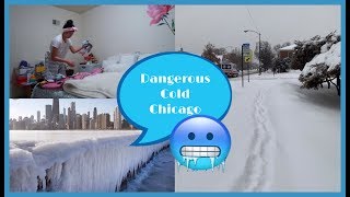 Linis tayo | extremely cold in Chicago ❤️