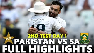 Pakistan vs South Africa Full Highlights 2nd Test 2025 Day 1 | PAK VS SA