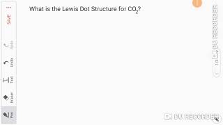Lewis Dot Structure For Carbon Dioxide Co2